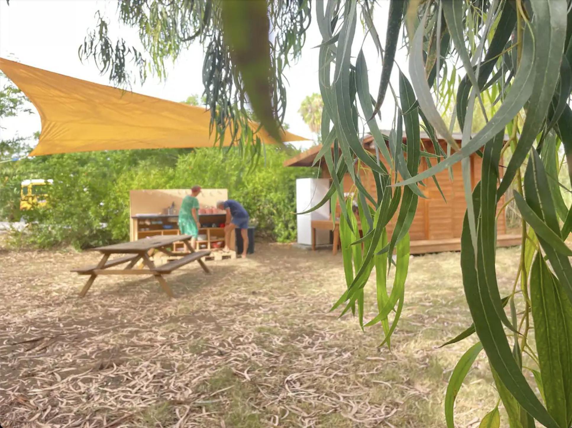 Glamping On Organic Yoga Farm With Natural Swimming Pool Near Beach 蒙卡拉帕乔 外观 照片