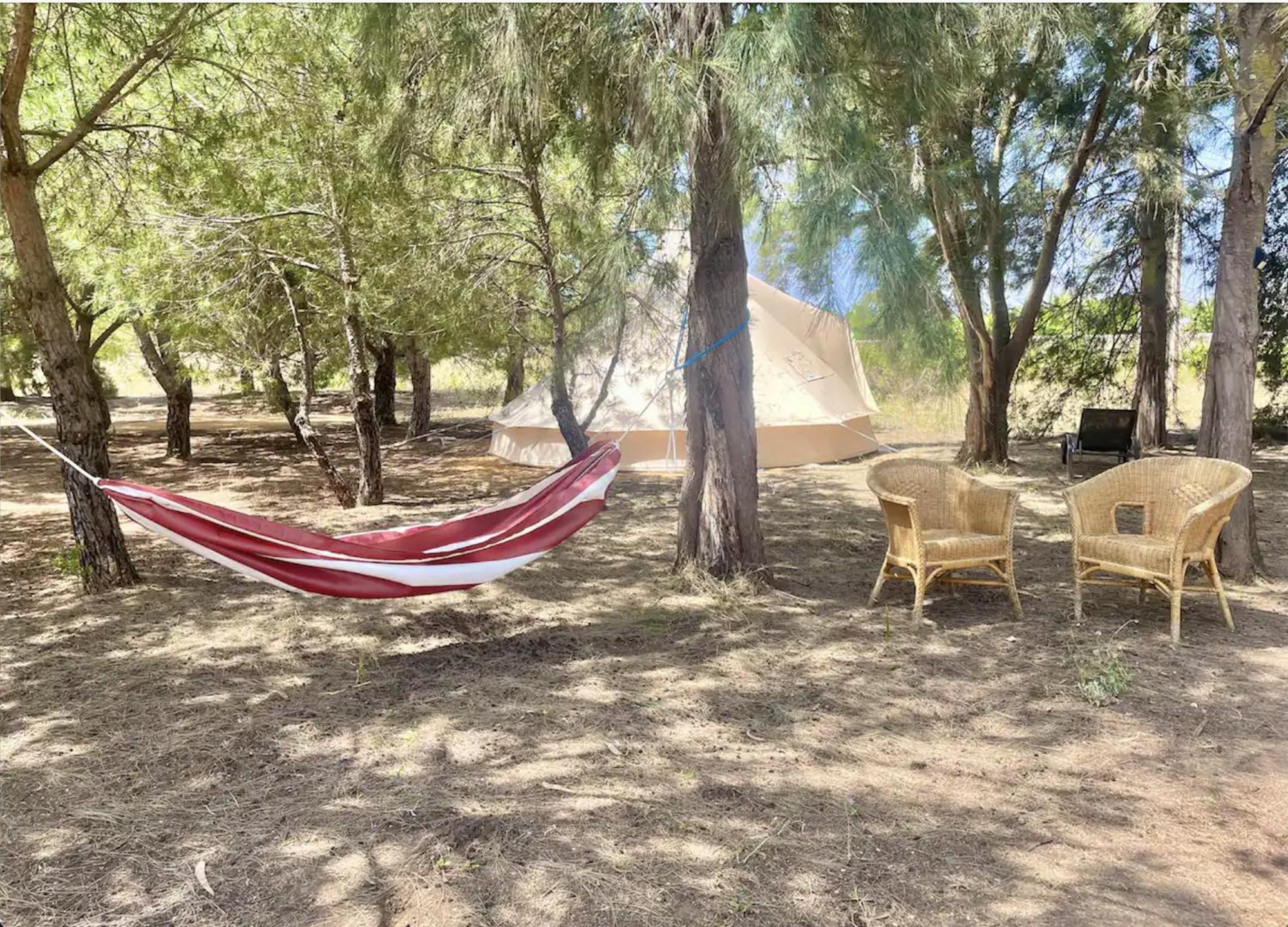 Glamping On Organic Yoga Farm With Natural Swimming Pool Near Beach 蒙卡拉帕乔 外观 照片