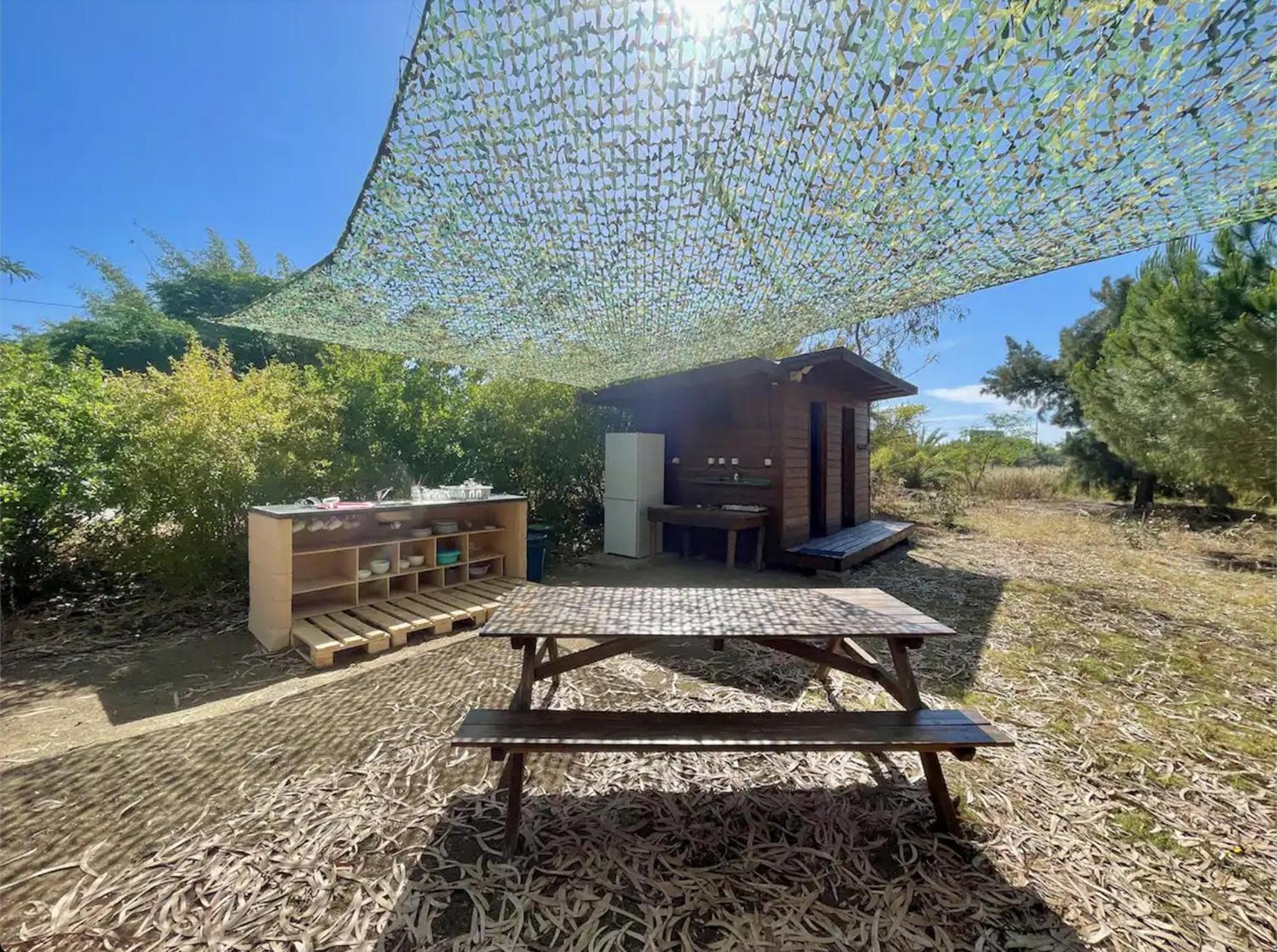Glamping On Organic Yoga Farm With Natural Swimming Pool Near Beach 蒙卡拉帕乔 外观 照片