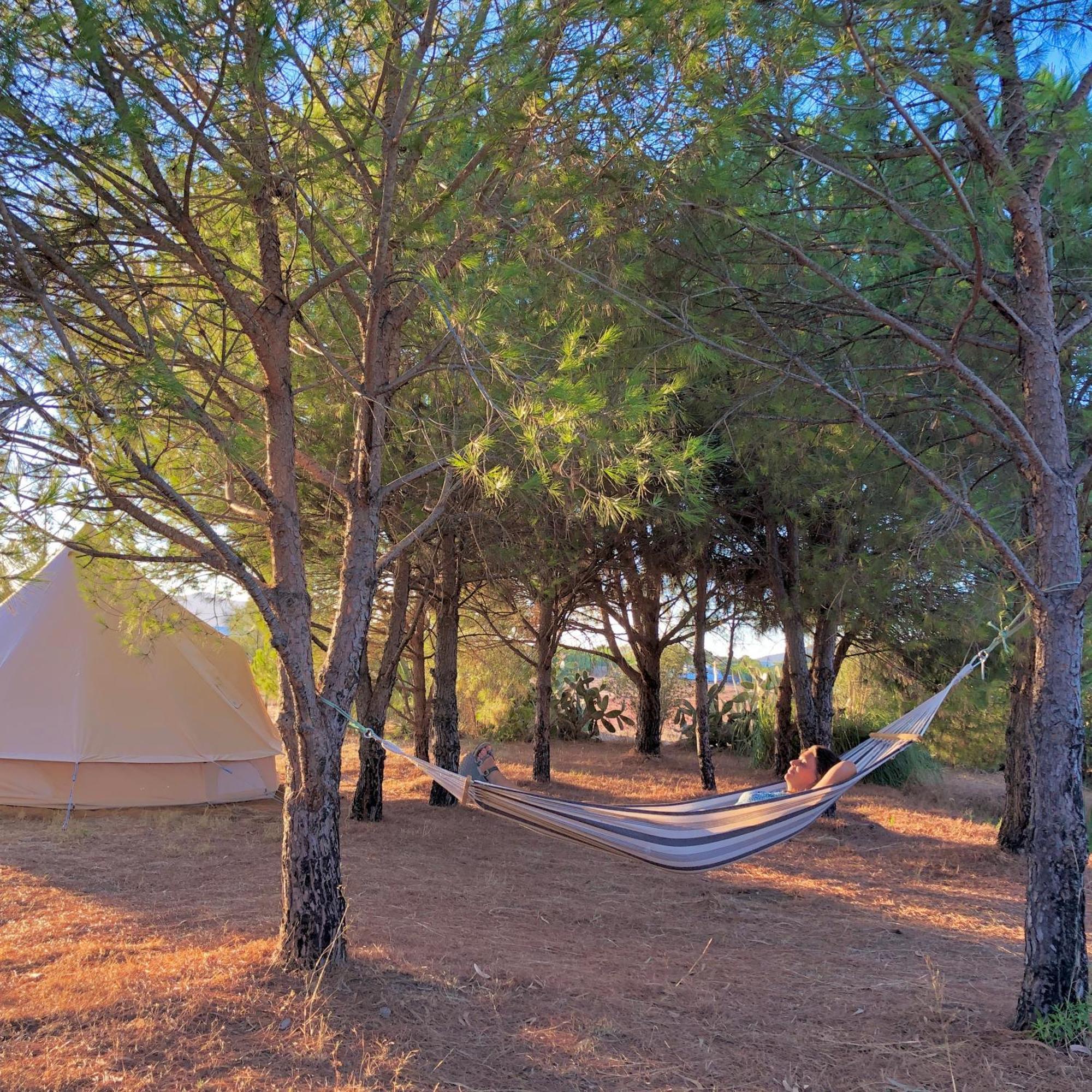 Glamping On Organic Yoga Farm With Natural Swimming Pool Near Beach 蒙卡拉帕乔 外观 照片